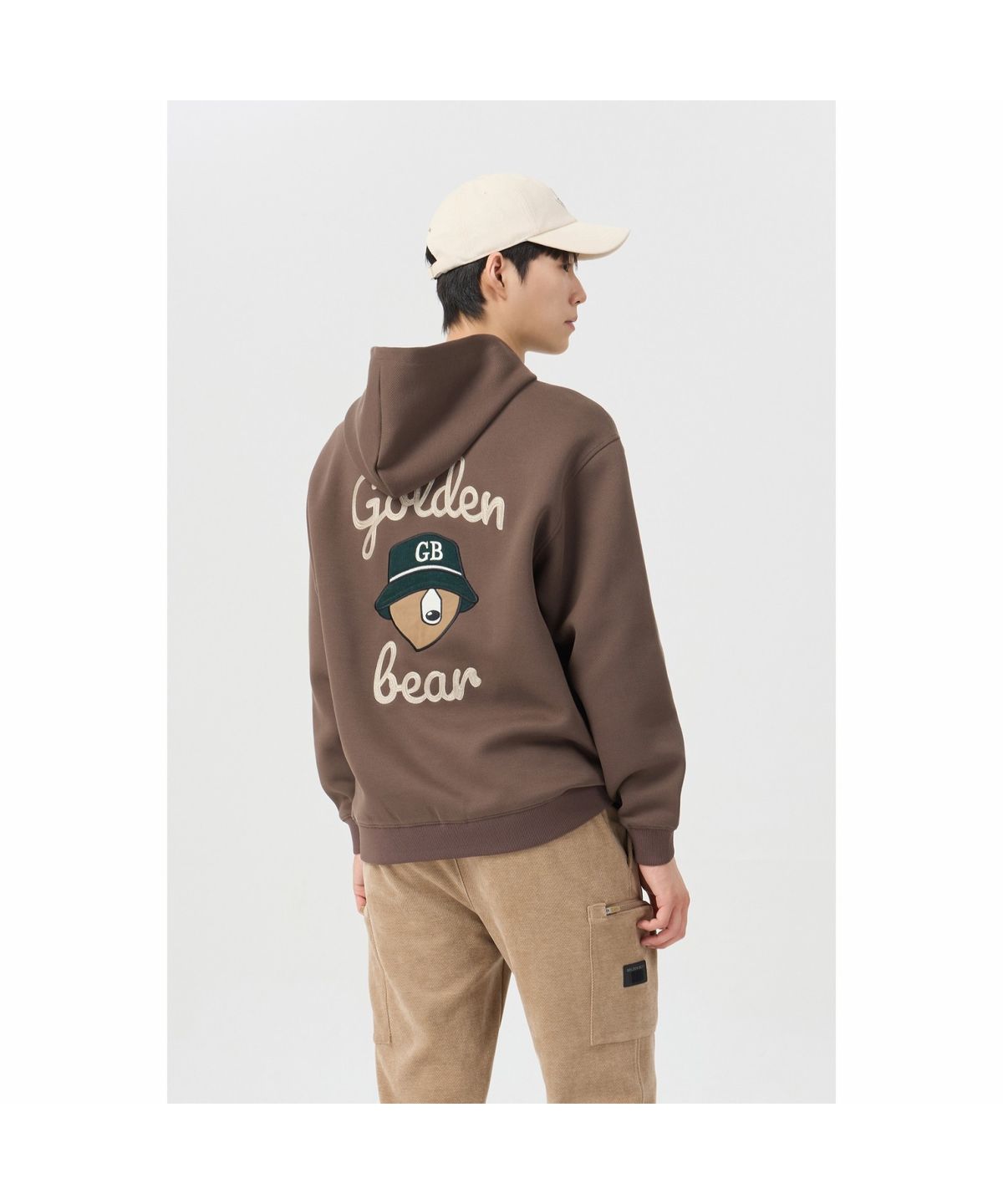 골든베어(GOLDEN BEAR) (공용) Printed Back Hoody G4TAW26202BRX