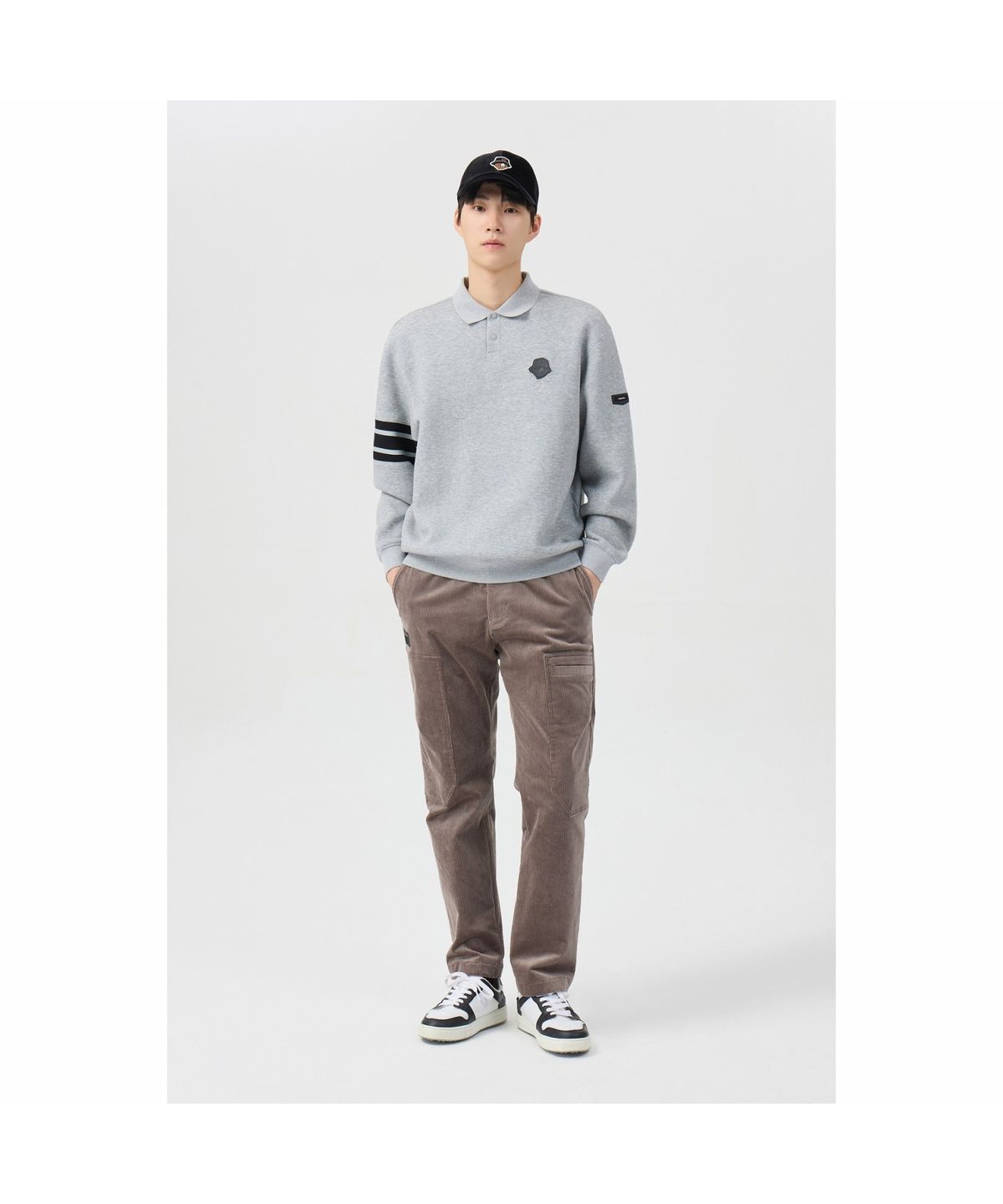골든베어(GOLDEN BEAR) (남성) Corduroy Tapered Pants G4PAW26201BRX