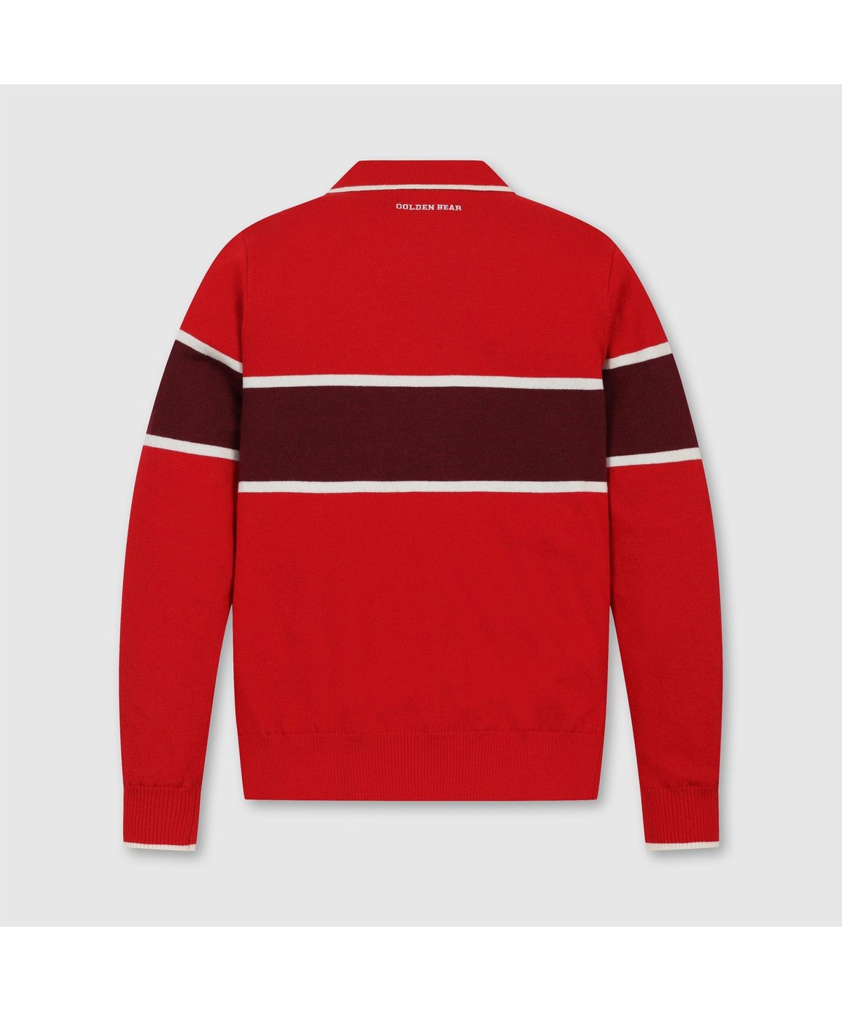 골든베어(GOLDEN BEAR) (여성) Border Stripe Collar Sweater G5WAW26201WIX