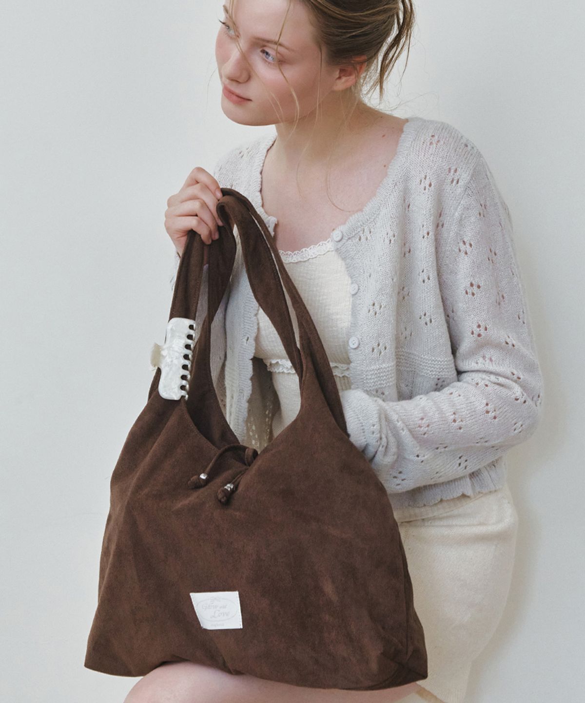앵브록스(ENGBROX) mellow suede shoulder bag_2 colors