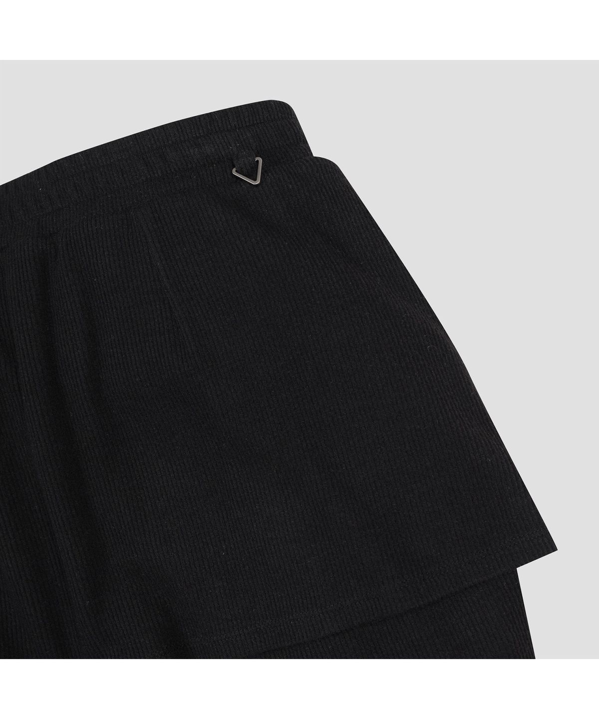 골든베어(GOLDEN BEAR) (여성) Wrapped Skirt Jersey Pants (SET UP) G5PAW26204BKX