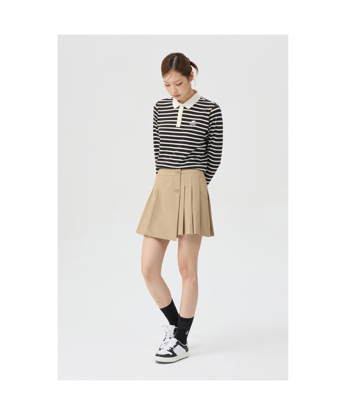 골든베어(GOLDEN BEAR) (여성) Half Pleats Culotte G5KCW26201BEX
