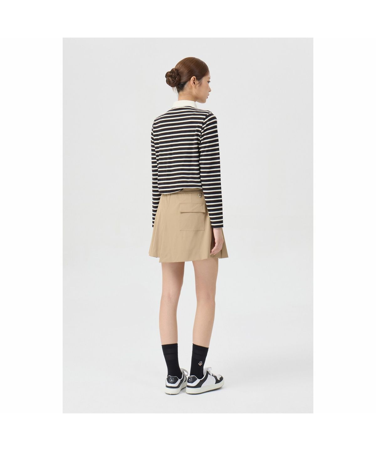 골든베어(GOLDEN BEAR) (여성) Half Pleats Culotte G5KCW26201BEX