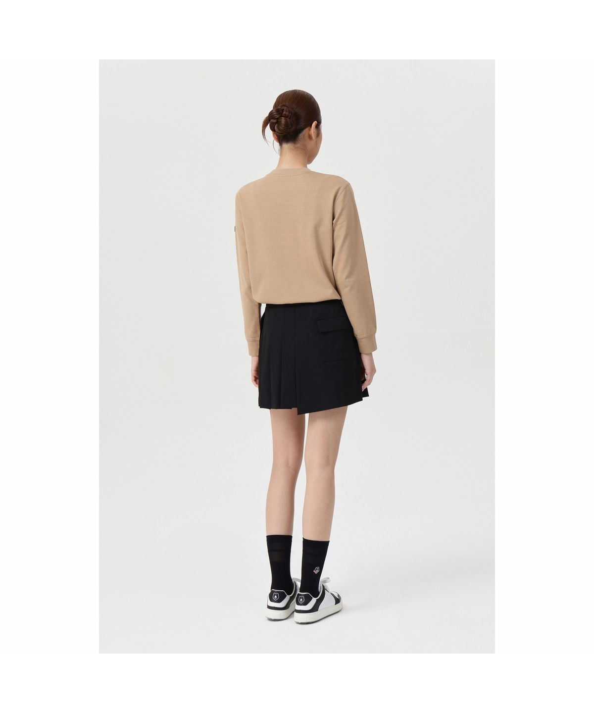 골든베어(GOLDEN BEAR) (여성) Half Pleats Culotte G5KCW26201BKX