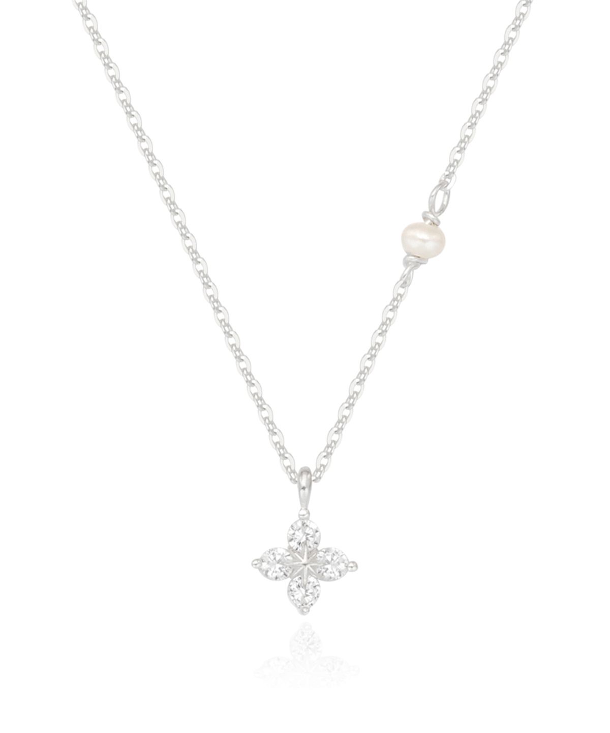 앵브록스(ENGBROX) [silver925] starflower pearl necklace