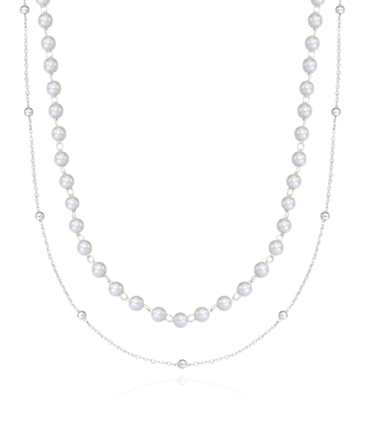 앵브록스(ENGBROX) amour pearl layered necklace set