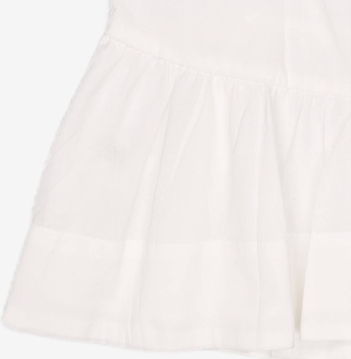 글로니(GLOWNY) G RUFFLED BUTTON BLOUSE (IVORY) L