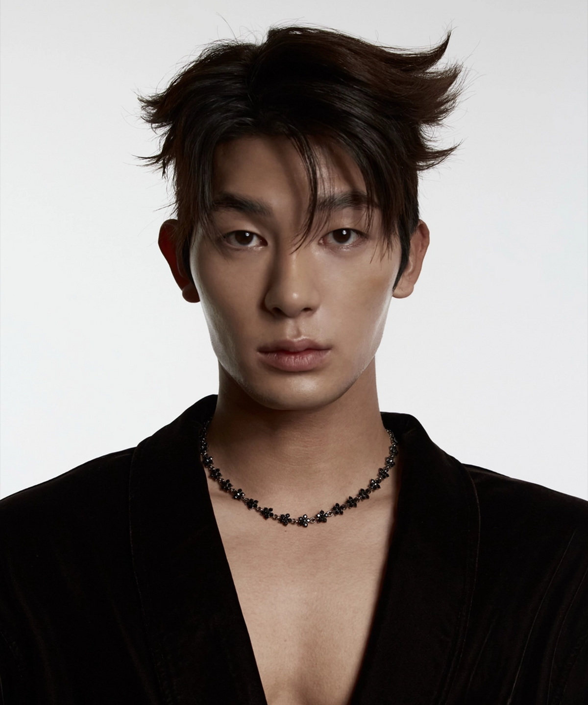 플레이어(PLAYER) 플라워 테니스 네크리스 (제트)