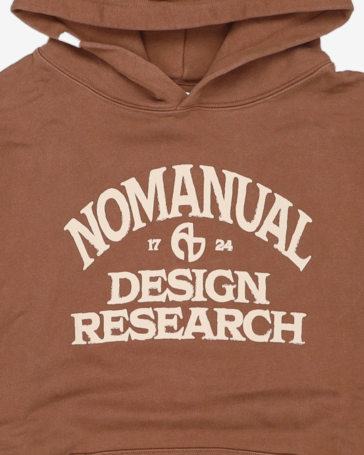 노매뉴얼(NOMANUAL) A.G HOODIE - BROWN L