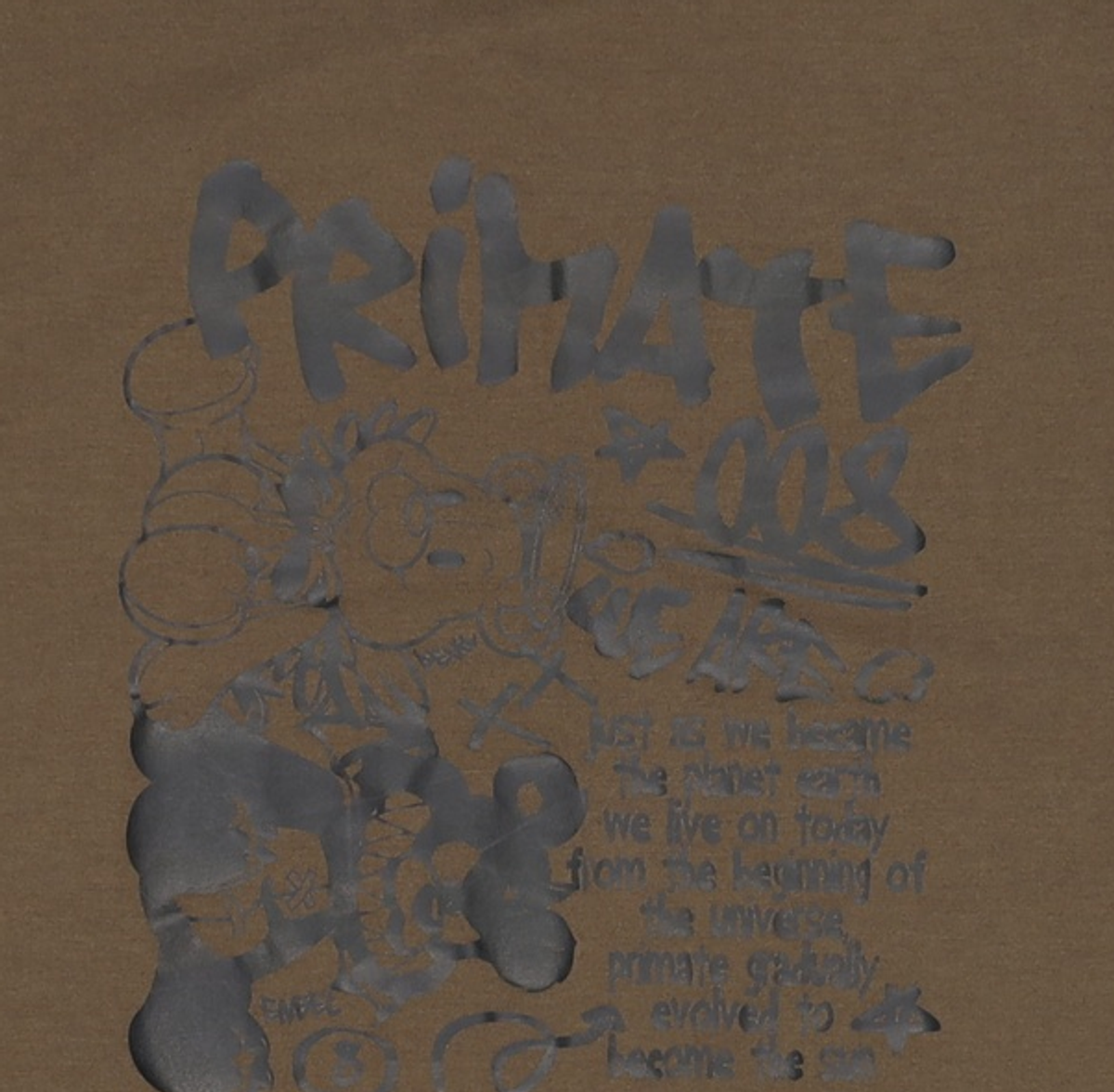 프라임에이트(PRIMATE) 반소매 티셔츠 M