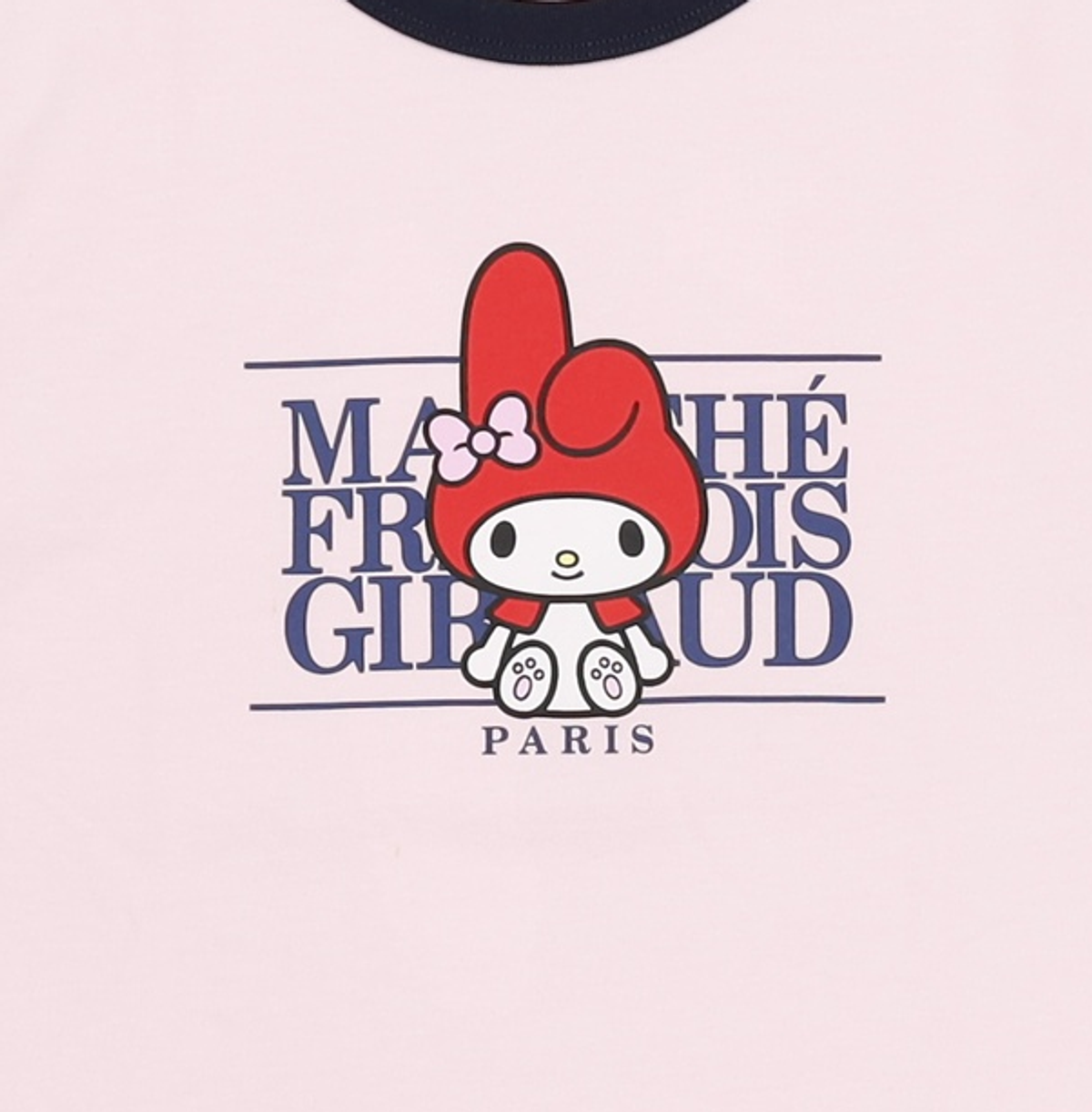 마리떼 프랑소와 저버(MARITHÉ + FRANҪOIS GIRBAUD) MARITHE X MY MELODY W RINGER TEE light pink S