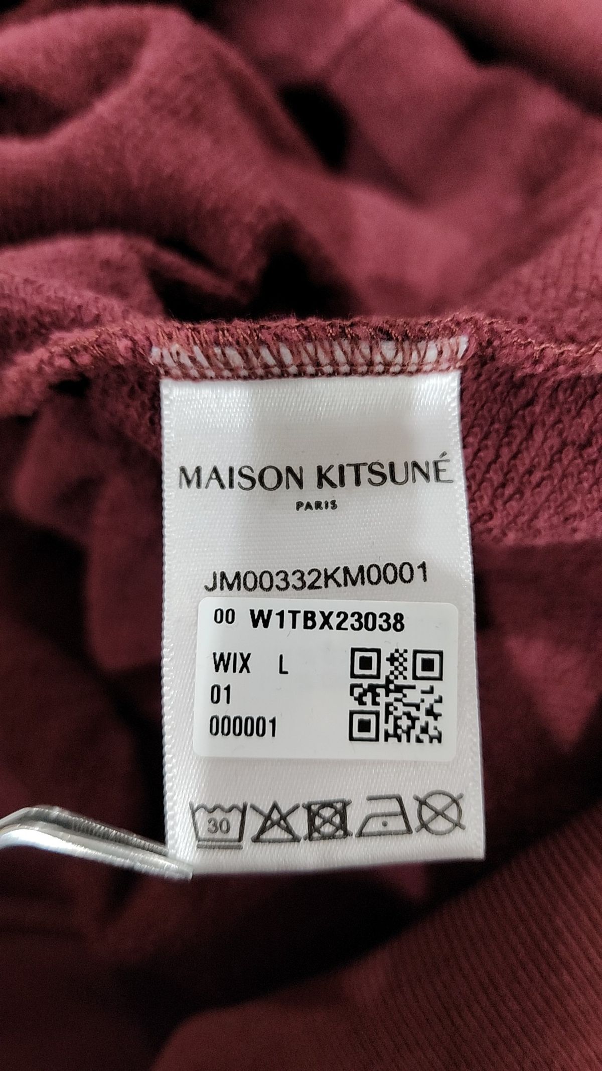 메종 키츠네(MAISON KITSUNE) 후드 티셔츠 L