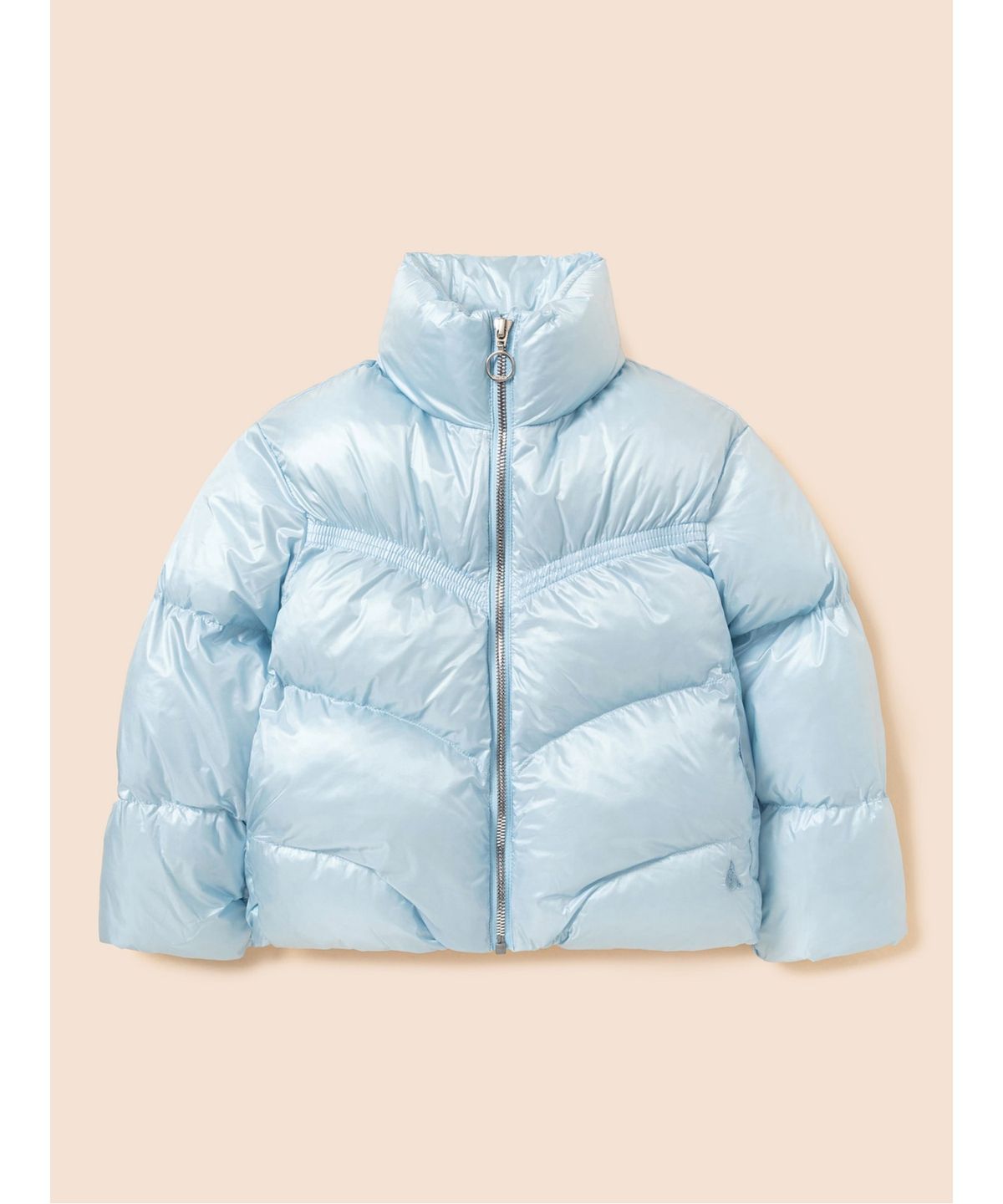 빈폴 키즈(BEANPOLE KIDS) 여아 셔링 숏 볼륨 패딩 점퍼  스카이 블루 (BI6938G02Q)