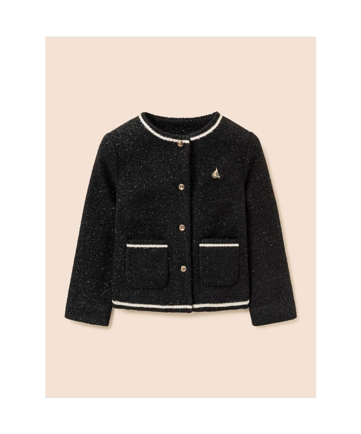 빈폴 키즈(BEANPOLE KIDS) 클래식 저지 트위드 투피스  블랙 (BI6971G025)