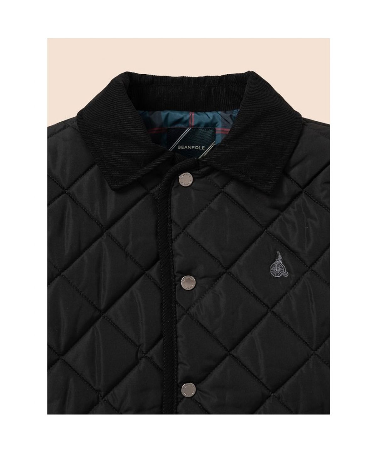 빈폴 키즈(BEANPOLE KIDS) [Essential] 퀼팅 점퍼  블랙 (BI6938UE15)