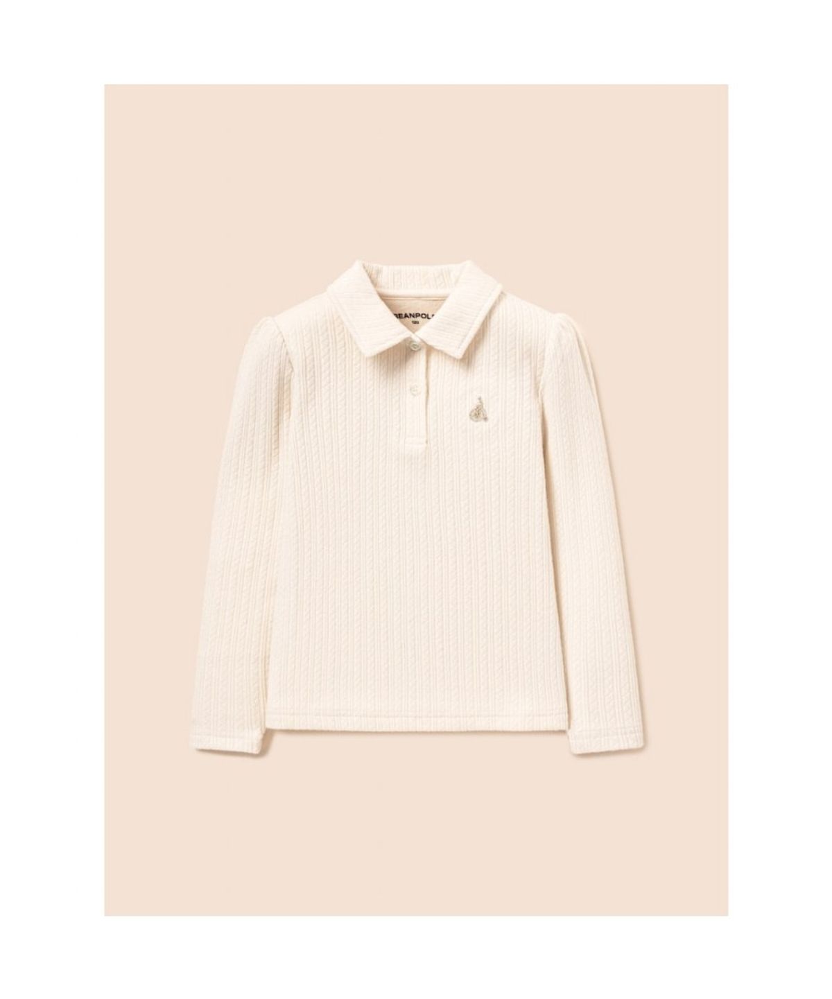 빈폴 키즈(BEANPOLE KIDS) 여아 카라 포인트 져지 블라우스  아이보리 (BI6941G020)