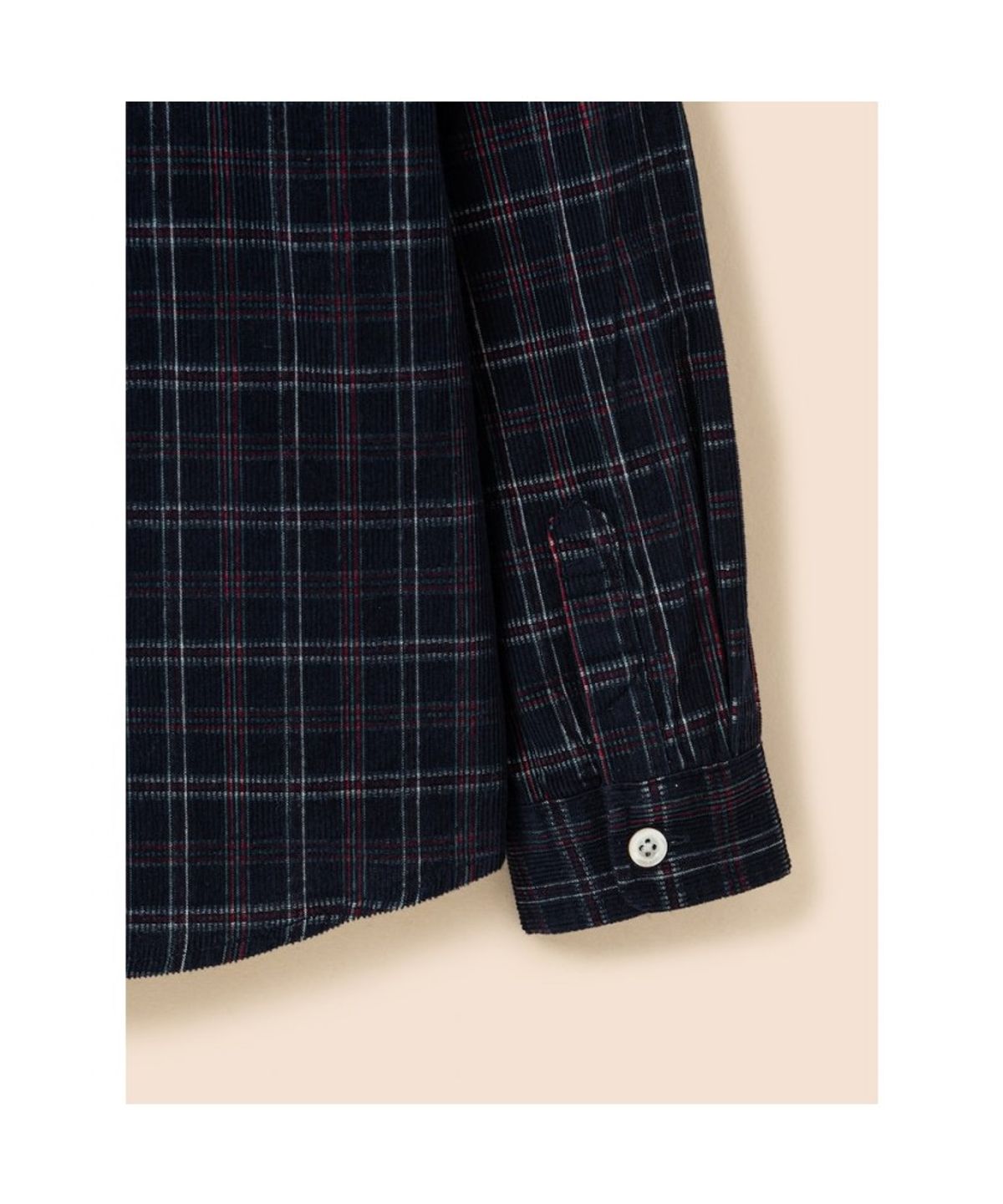 빈폴 키즈(BEANPOLE KIDS) [Essential] 체크 코듀로이 셔츠  네이비 (BI6964U02R)