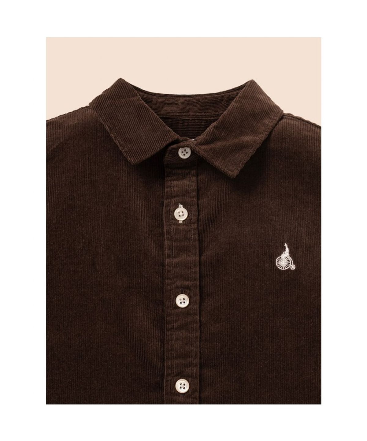 빈폴 키즈(BEANPOLE KIDS) [Essential] 코듀로이 셔츠  브라운 (BI6964UE1D)
