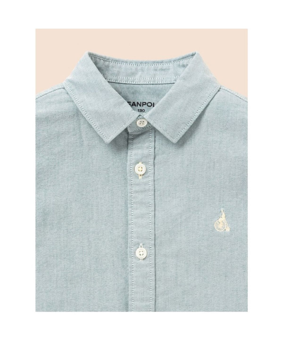 빈폴 키즈(BEANPOLE KIDS) 클래식 컬러 옥스포드 셔츠  그린 (BI6864U05M)