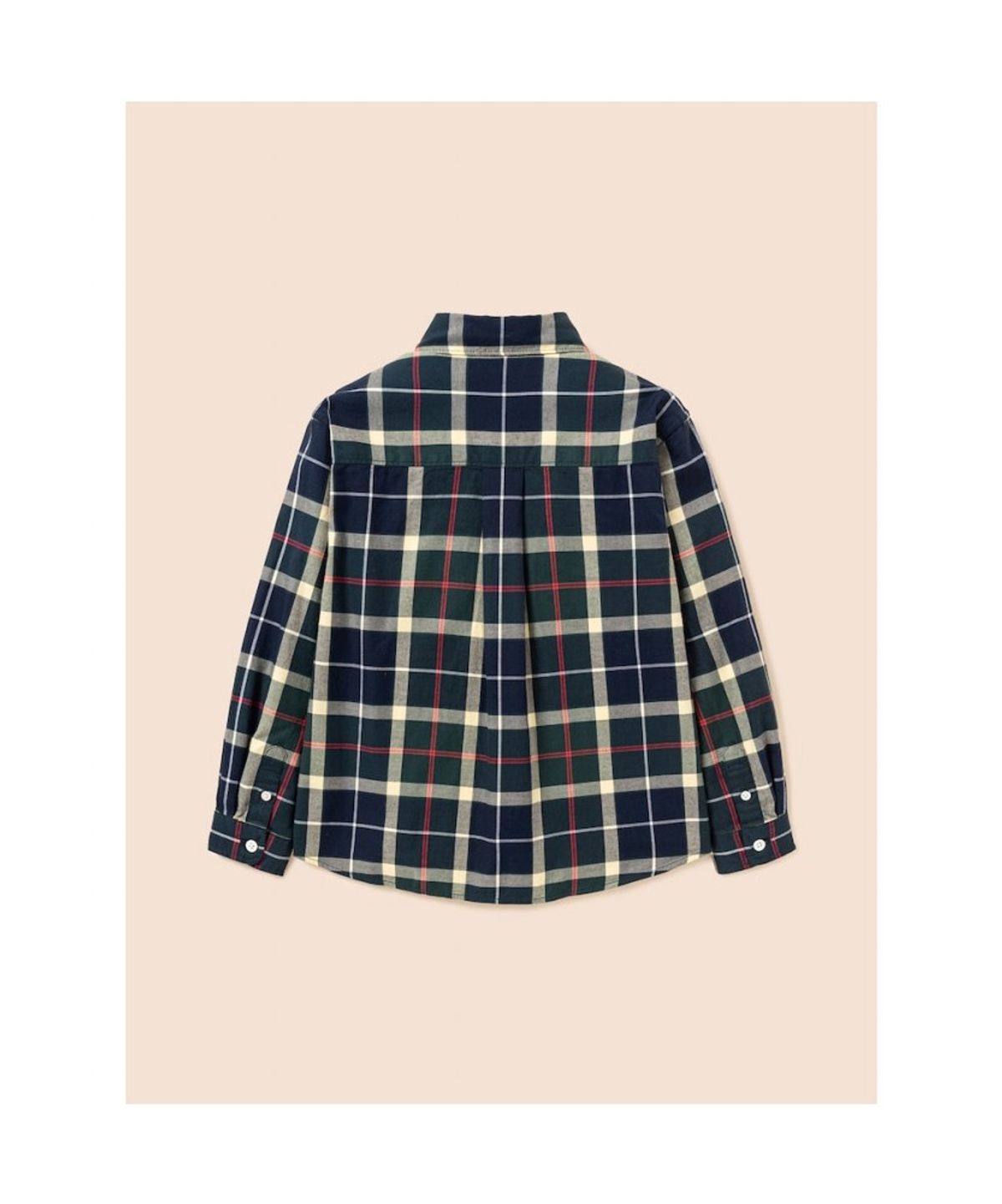 빈폴 키즈(BEANPOLE KIDS) 클래식 약기모 체크 셔츠  그린 (BI6964U03M)