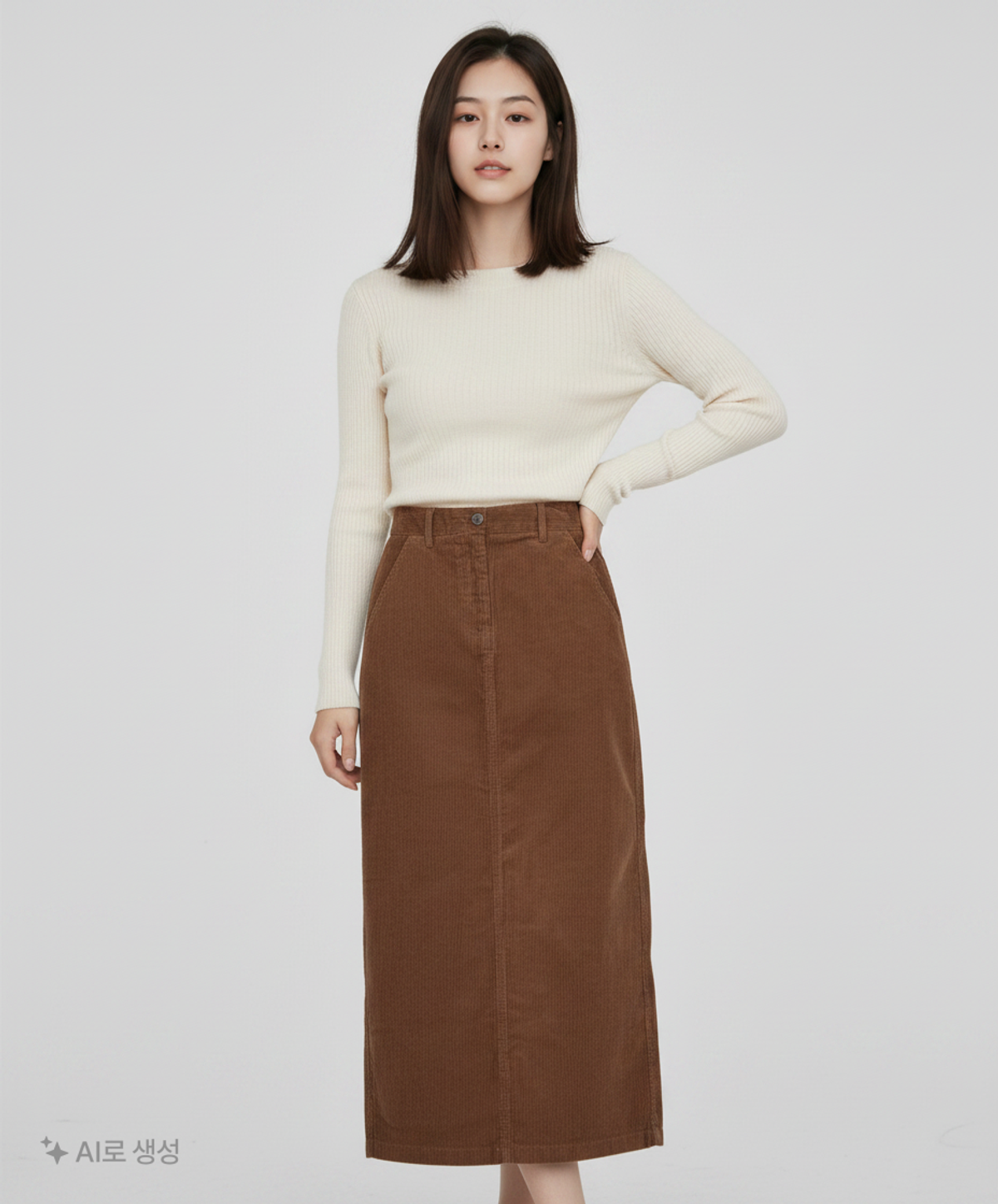 무신사 스탠다드(MUSINSA STANDARD) 롱스커트 XS