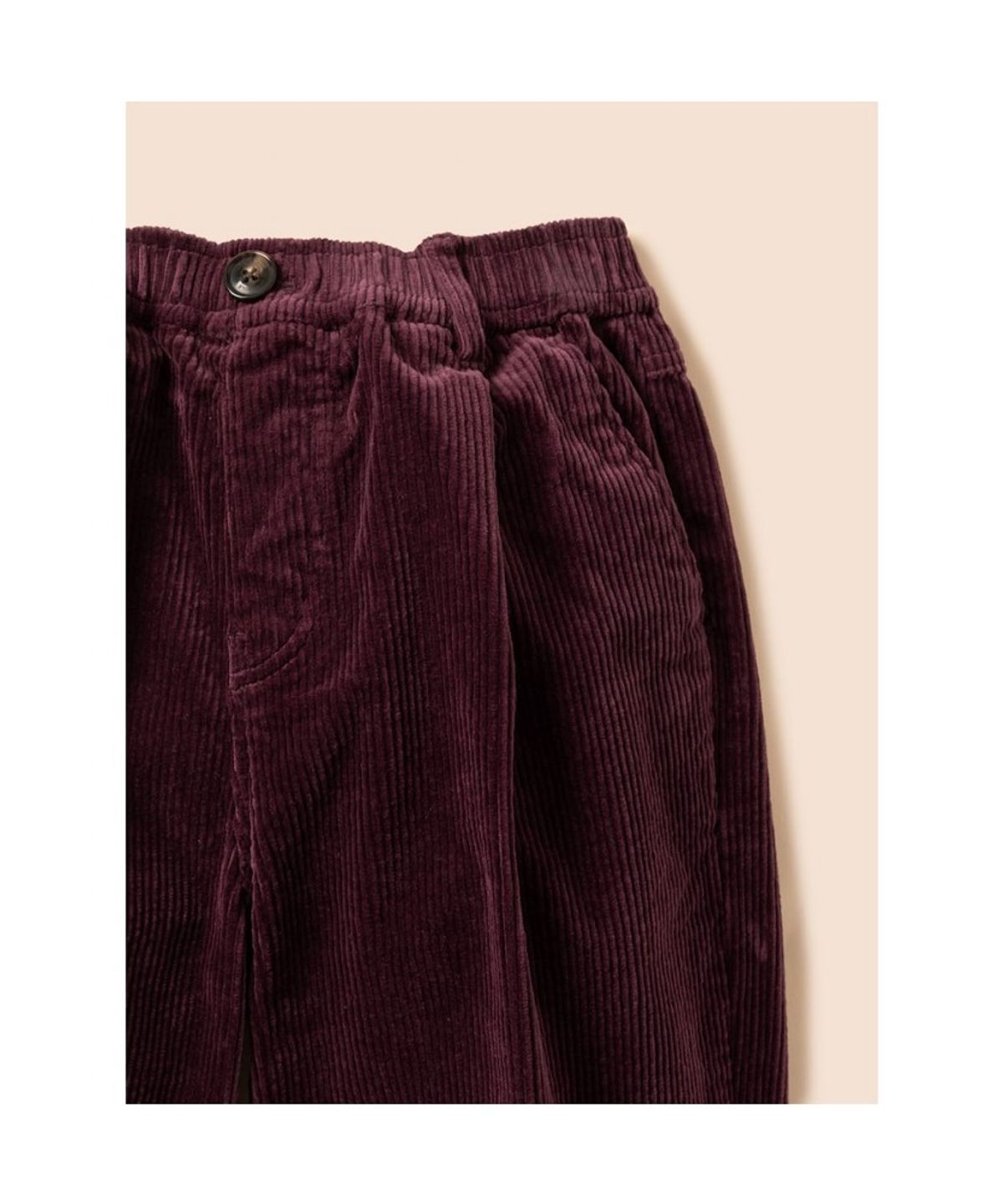 빈폴 키즈(BEANPOLE KIDS) [Essential] 코듀로이 스트레이트 팬츠  와인 (BI6921UE2Z)