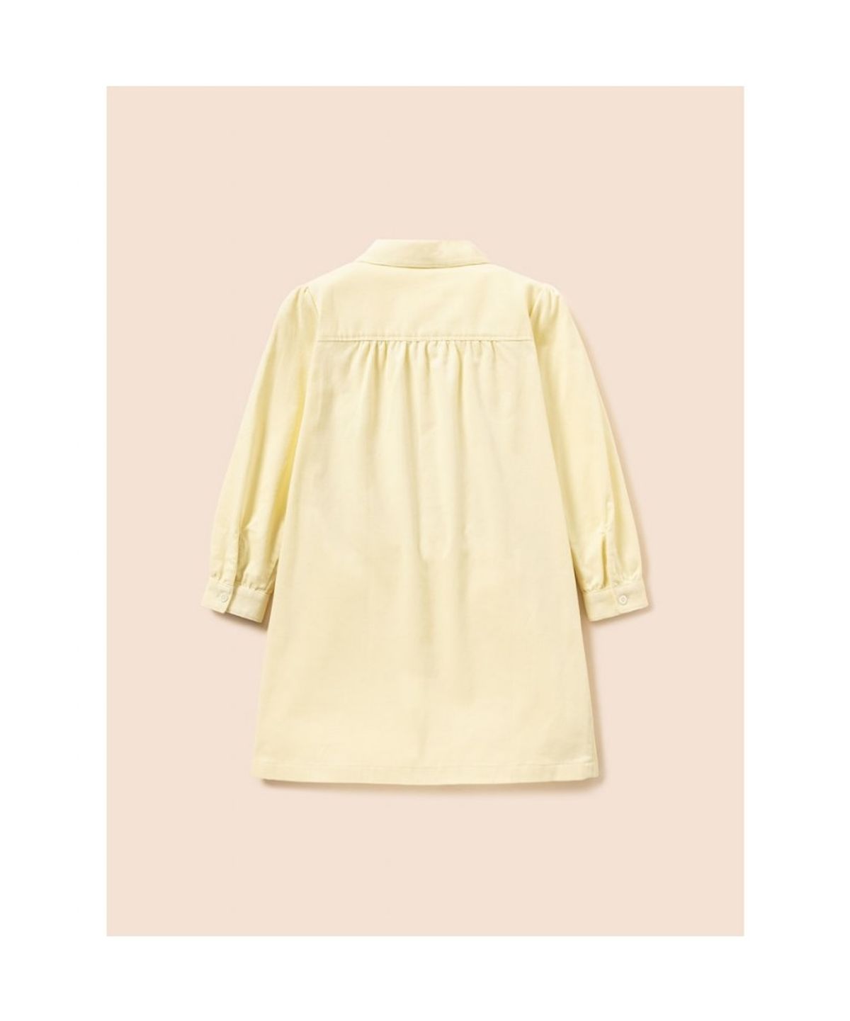 빈폴 키즈(BEANPOLE KIDS) 솔리드 코듀로이 원피스  옐로우 (BI6971G04E)
