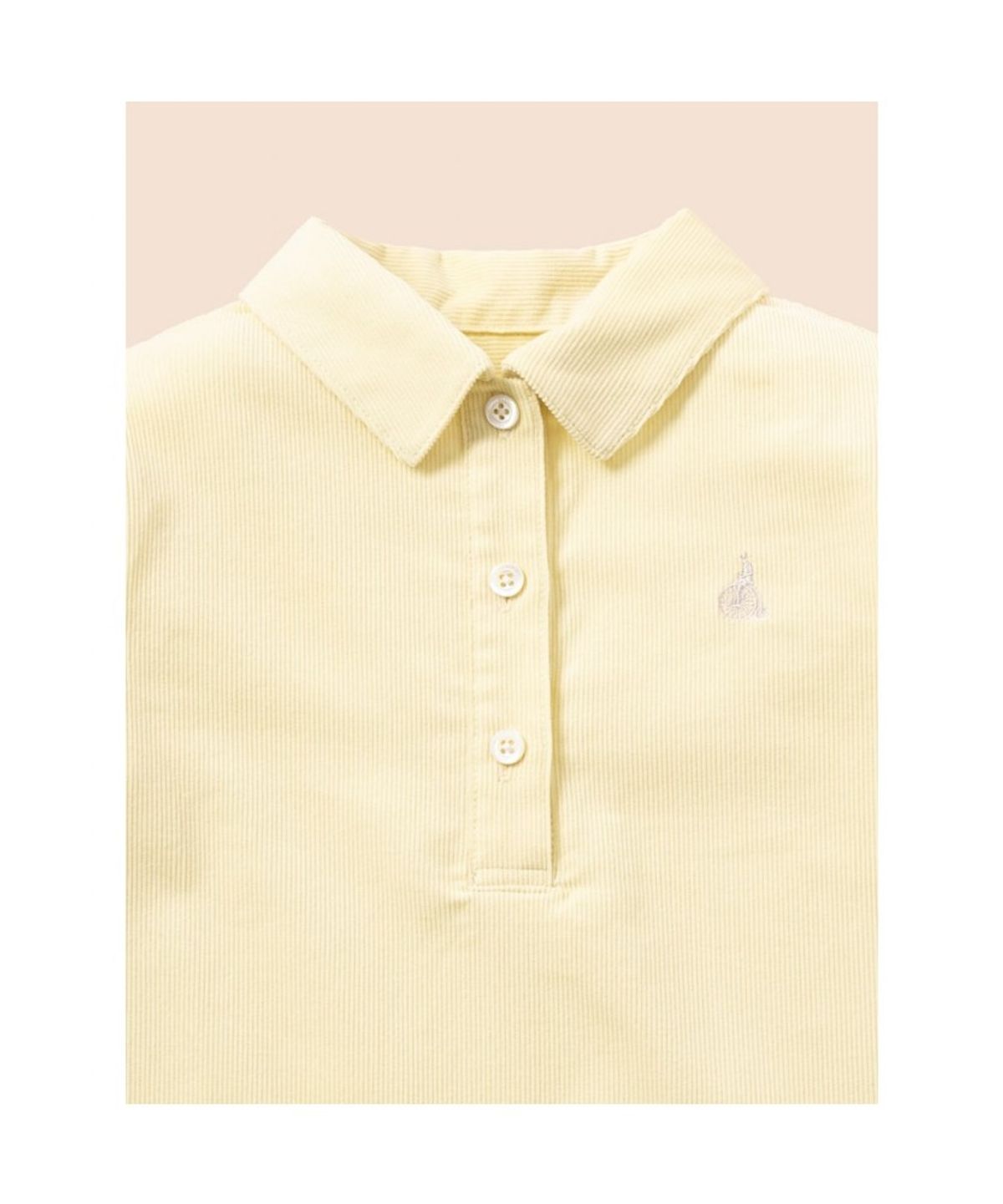 빈폴 키즈(BEANPOLE KIDS) 솔리드 코듀로이 원피스  옐로우 (BI6971G04E)