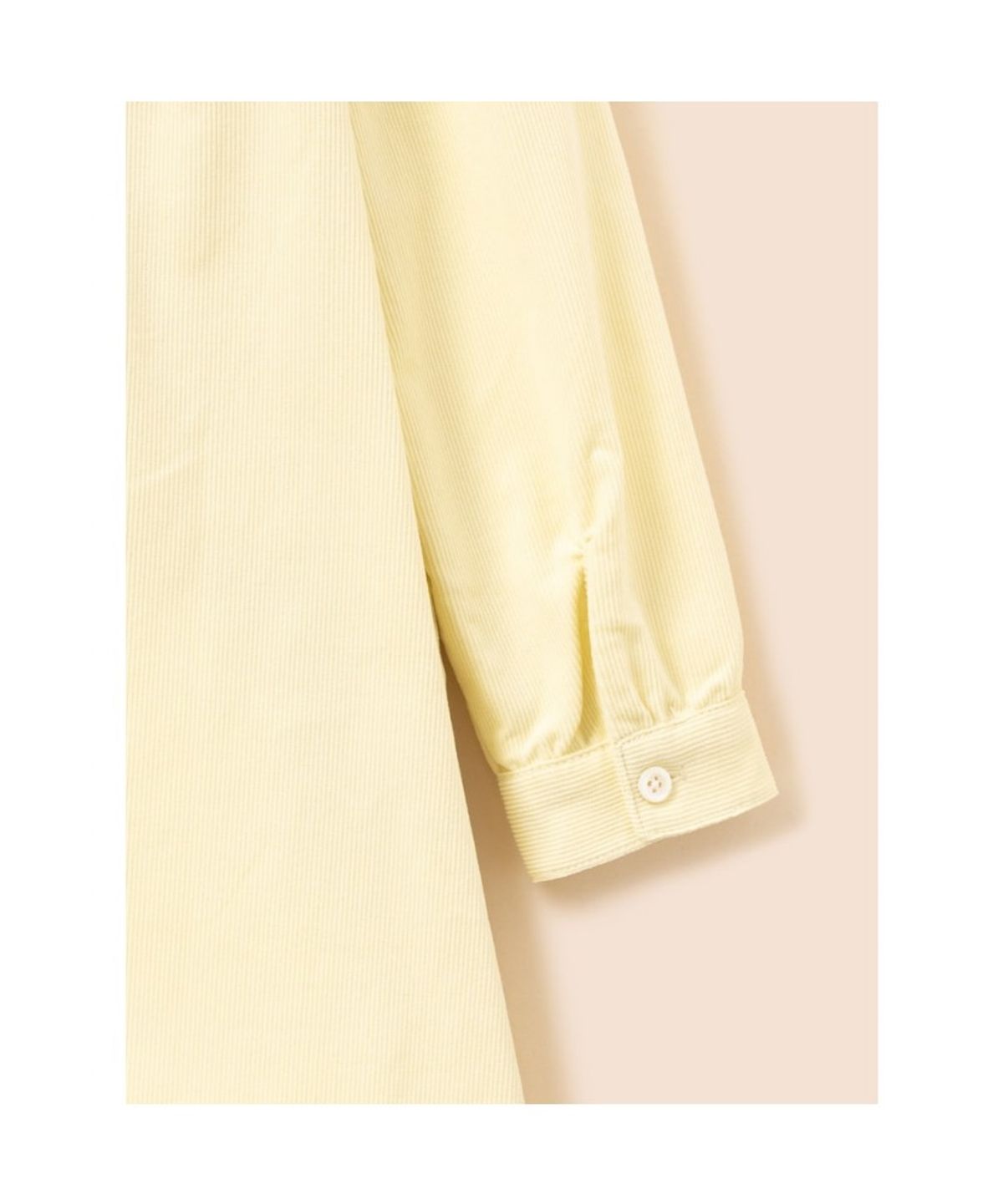 빈폴 키즈(BEANPOLE KIDS) 솔리드 코듀로이 원피스  옐로우 (BI6971G04E)