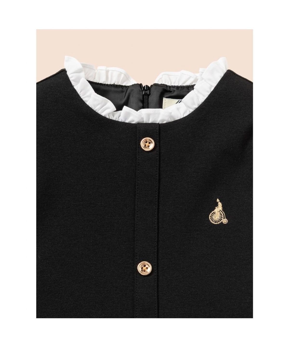 빈폴 키즈(BEANPOLE KIDS) 클래식 특양면 피나포어 원피스 - 블랙 (BI6971G065)