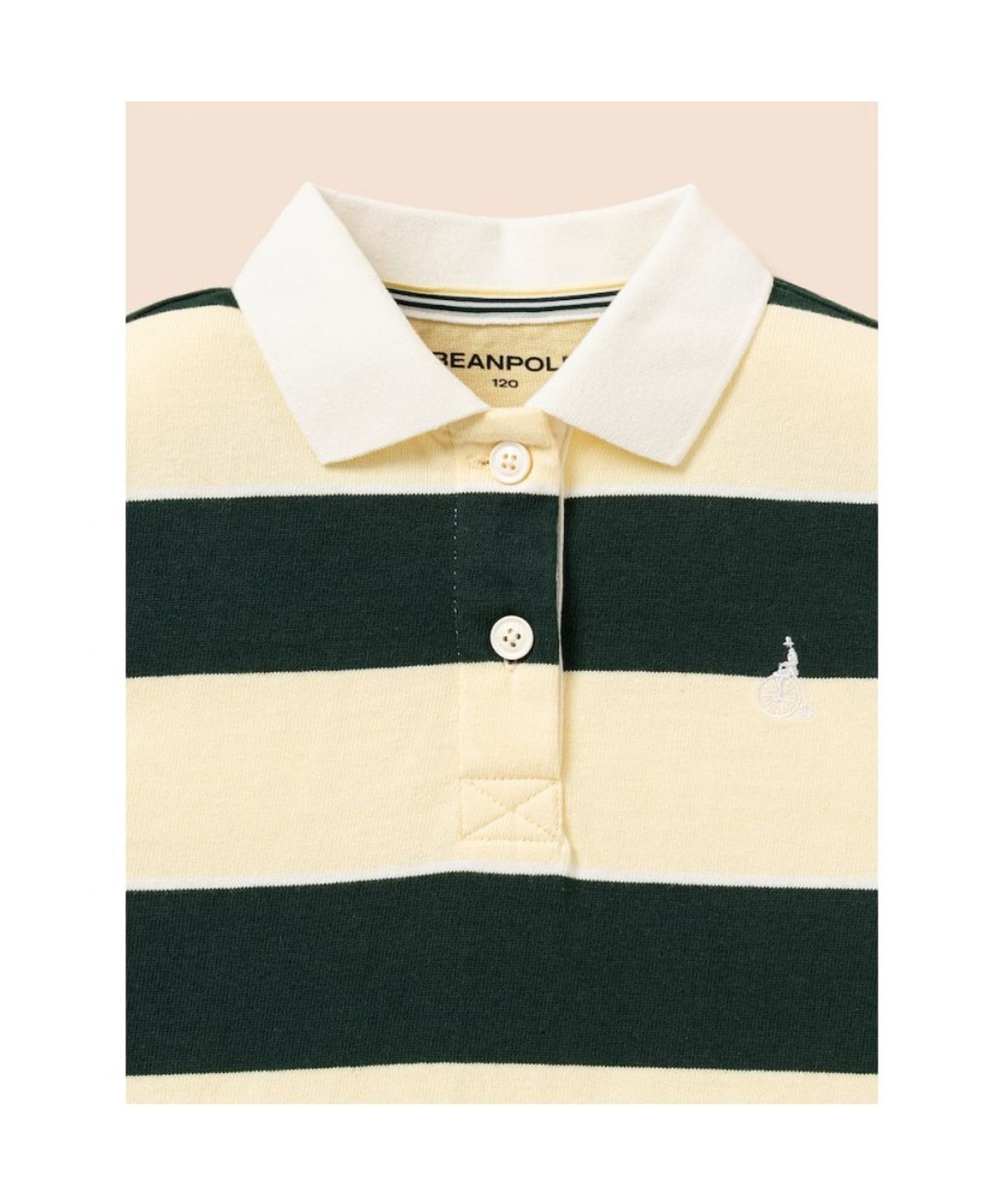 빈폴 키즈(BEANPOLE KIDS) 럭비 T칼라 원피스  그린 (BI6971G09M)