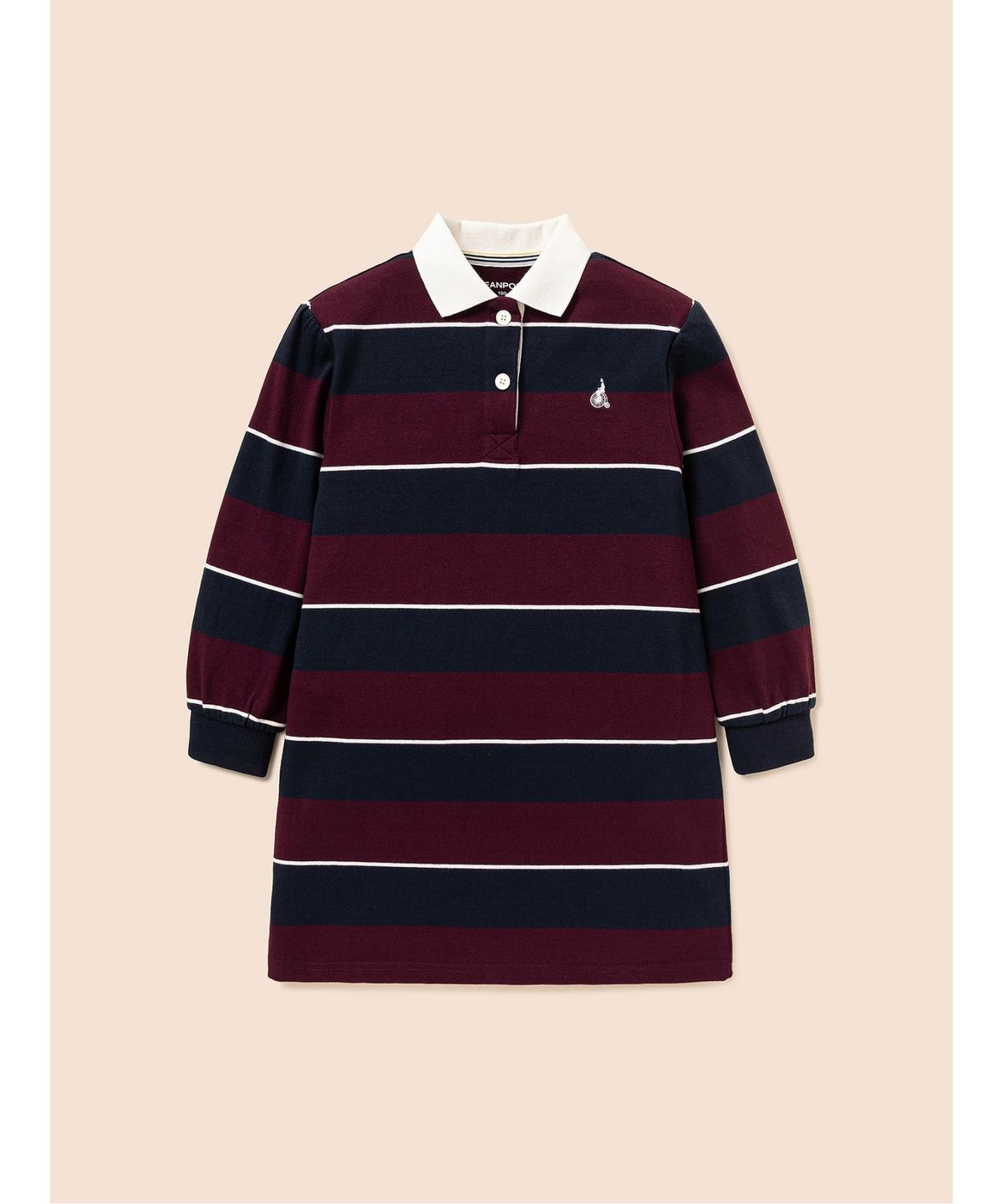 빈폴 키즈(BEANPOLE KIDS) 럭비 T칼라 원피스  네이비 (BI6971G09R)