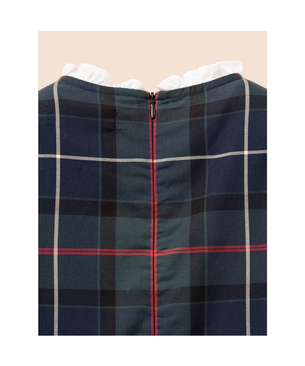 빈폴 키즈(BEANPOLE KIDS) 클래식 헤릿 체크 피나포어 원피스 - 그린 (BI6971G05M)
