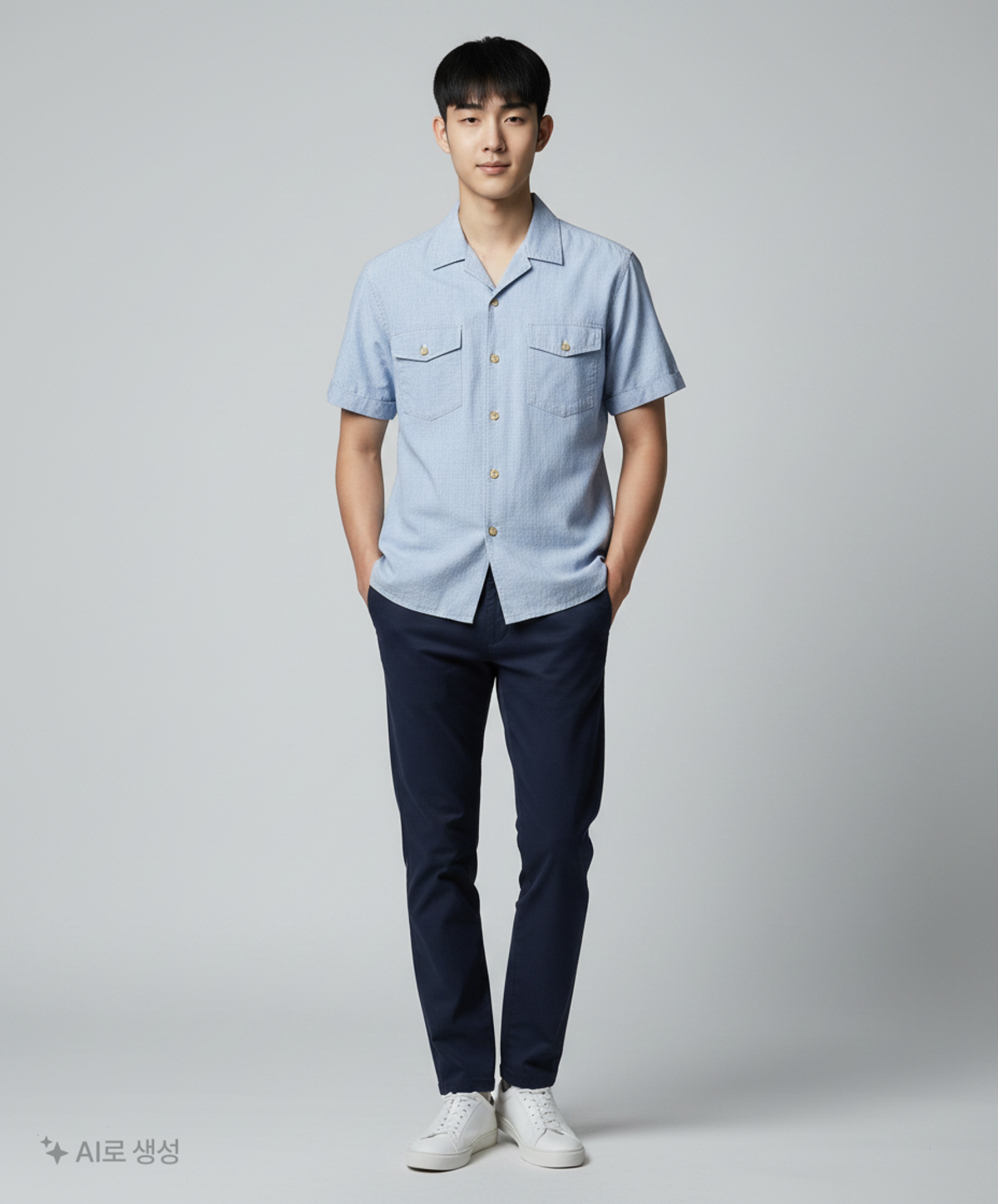 유니클로(UNIQLO) 캐주얼 셔츠 L