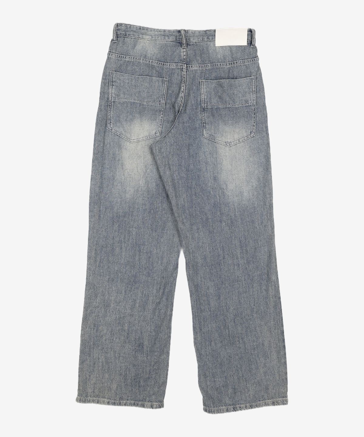 데케트(DECET) [썸머 린넨라이크]Linen Like Mid Rise Wide Jeans DCPT039Blue 30