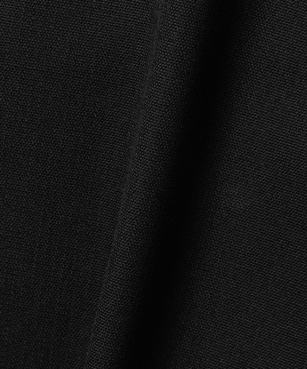넌블랭크(NONBLANK) 울 블렌드 캔버스 루즈핏 팬츠_BLACK