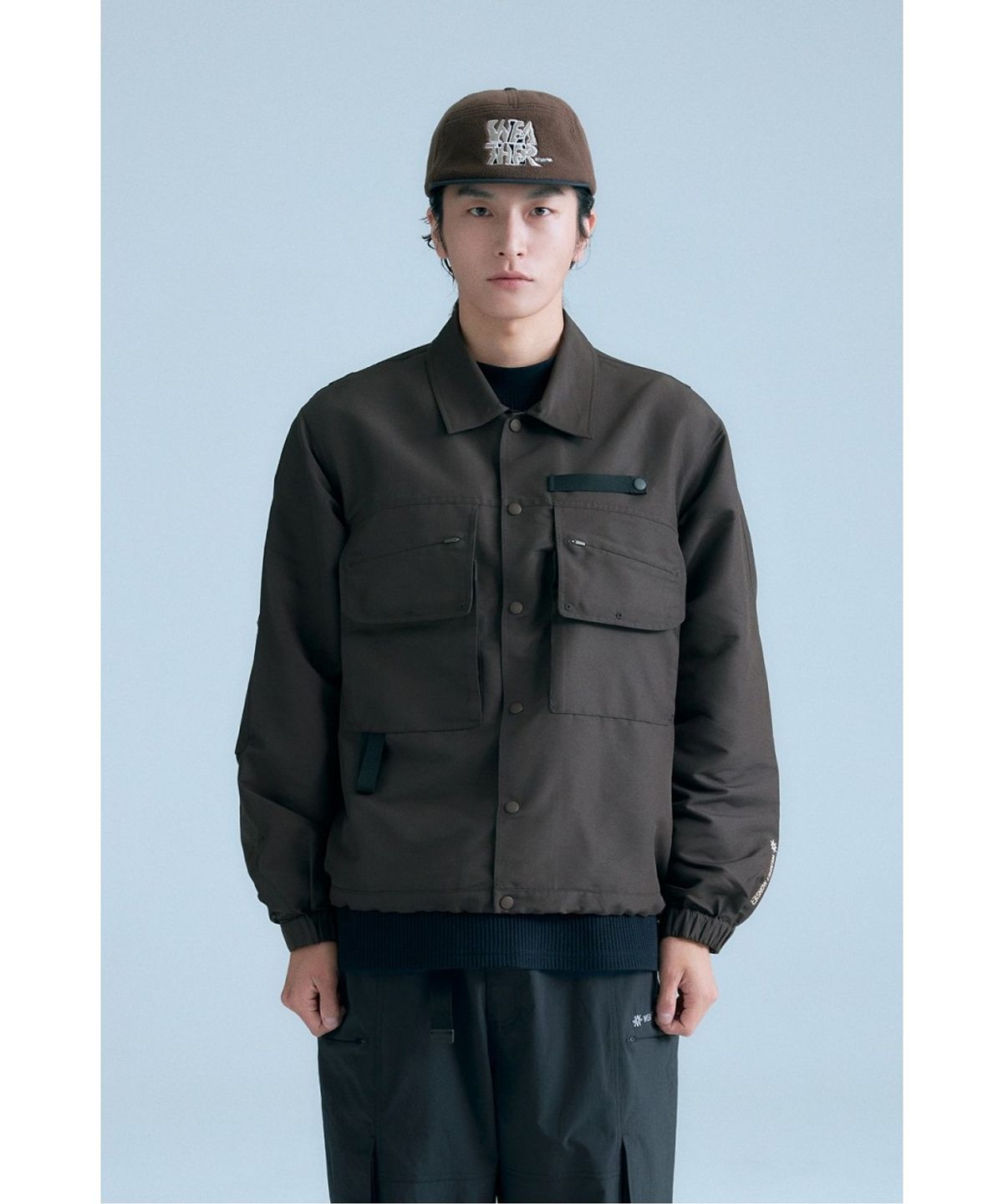 코오롱스포츠(KOLON SPORT) WM 남성 스트레치 셔츠 재킷 8GSXA26301BRW