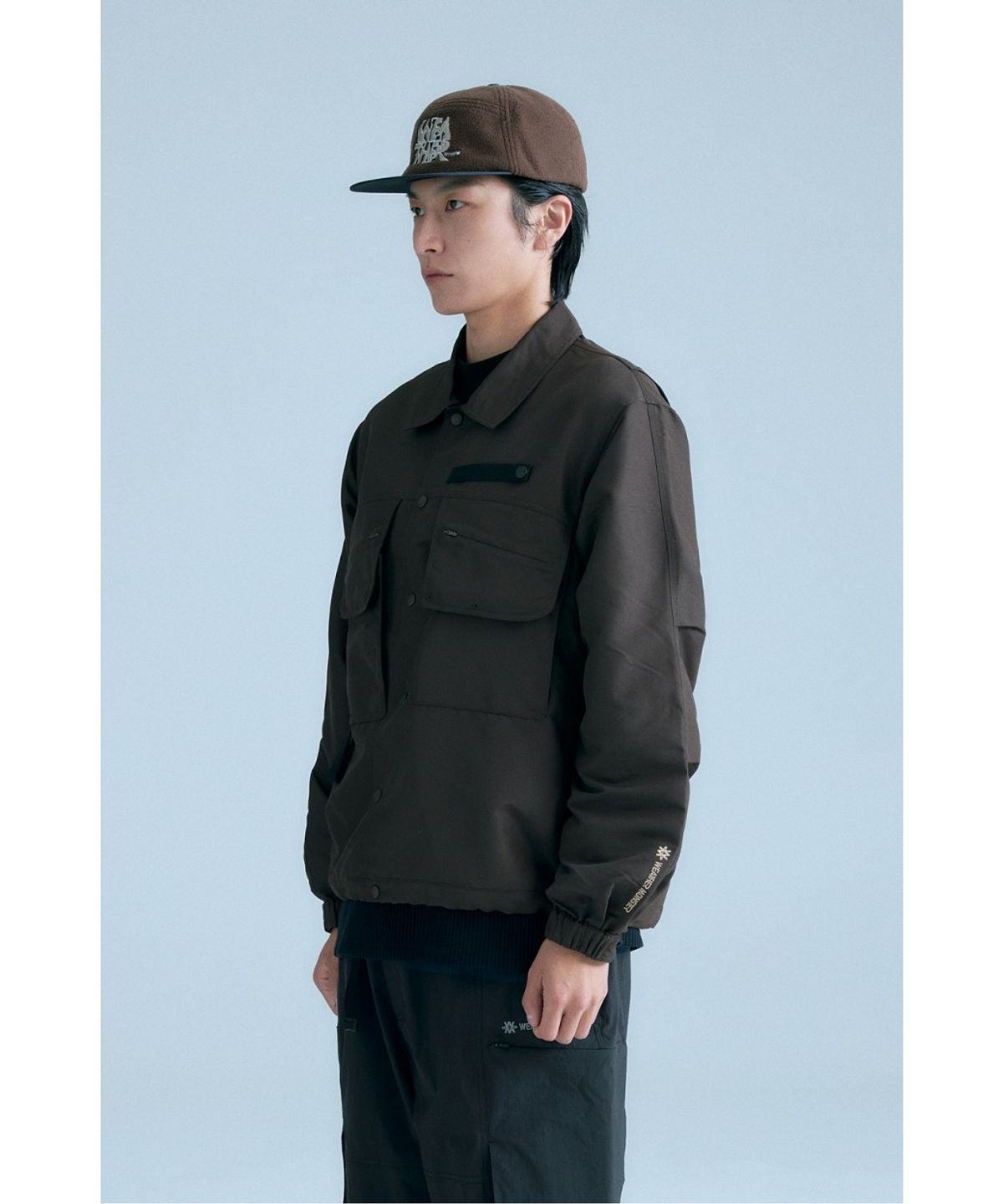 코오롱스포츠(KOLON SPORT) WM 남성 스트레치 셔츠 재킷 8GSXA26301BRW