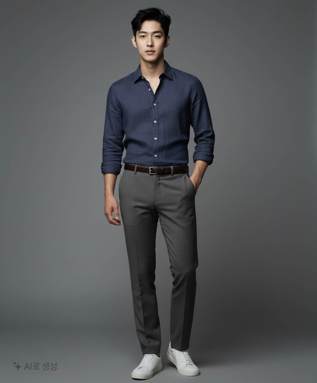 지오다노(GIORDANO) 캐주얼 셔츠 L