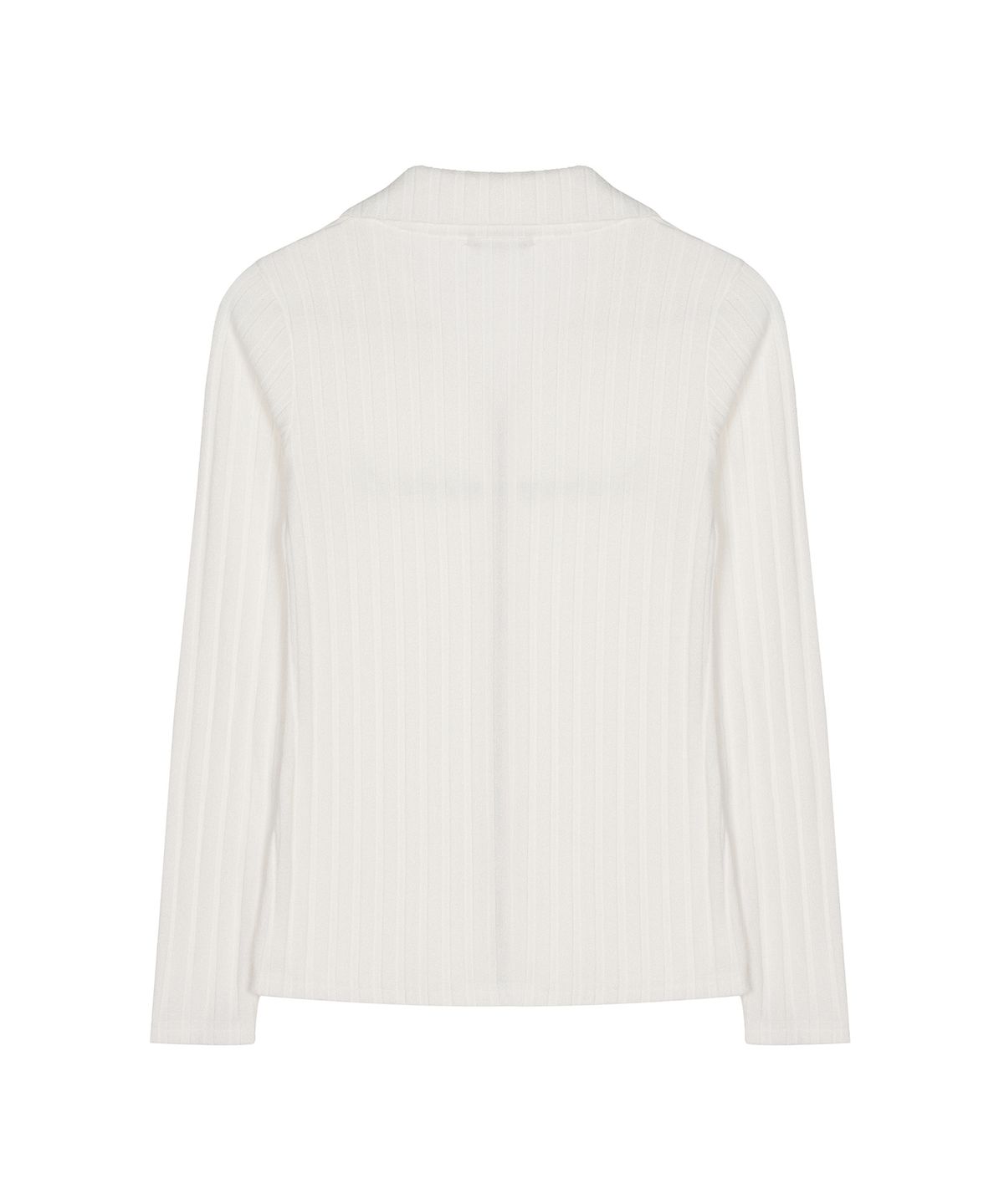 닉앤니콜(NICK&NICOLE) NICOLE HIGH NECK ZIP-UP TOP_IVORY