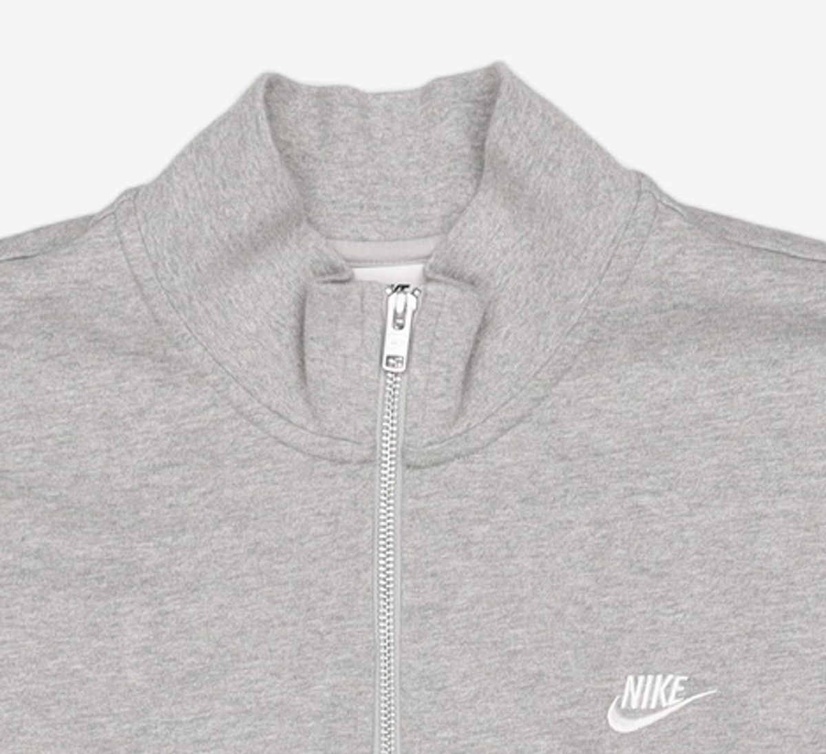 나이키(NIKE) 클럽 니트 자켓 M - 다크 그레이 헤더:라이트 스모크 그레이:화이트 / FQ3427-063 XL