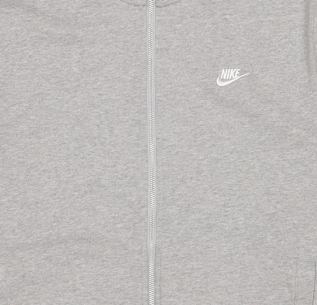 나이키(NIKE) 클럽 니트 자켓 M - 다크 그레이 헤더:라이트 스모크 그레이:화이트 / FQ3427-063 XL