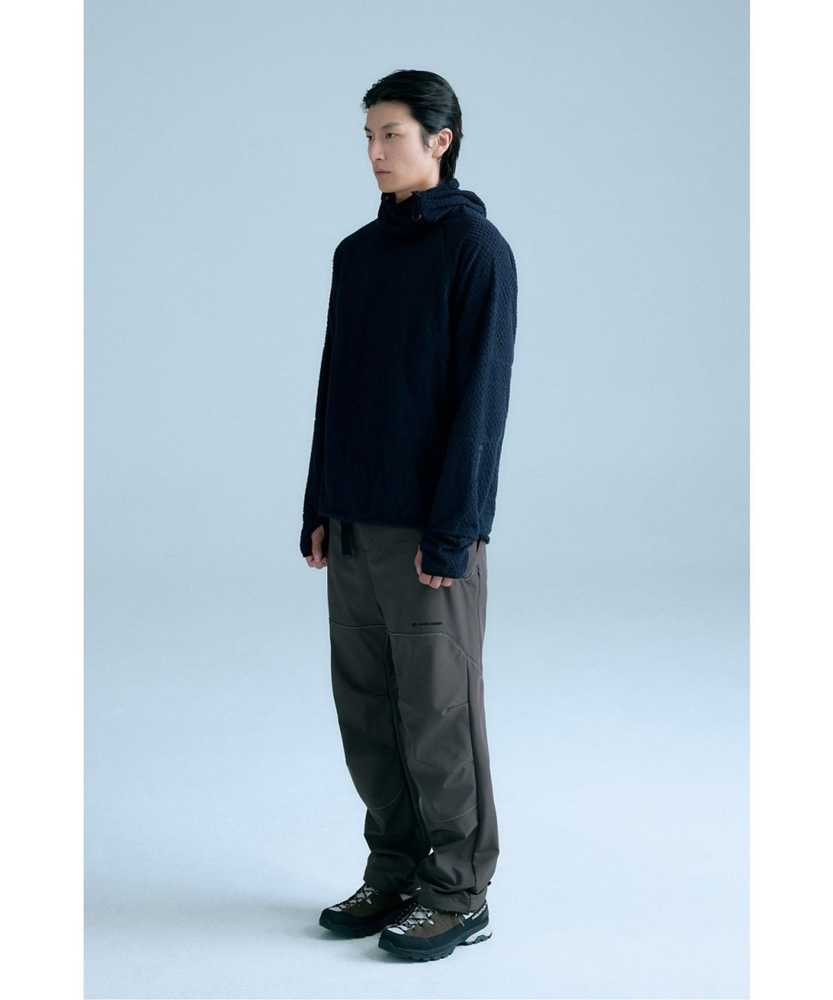 코오롱스포츠(KOLON SPORT) WM 베이스레이어 후드 티 8UTBA26302DGY