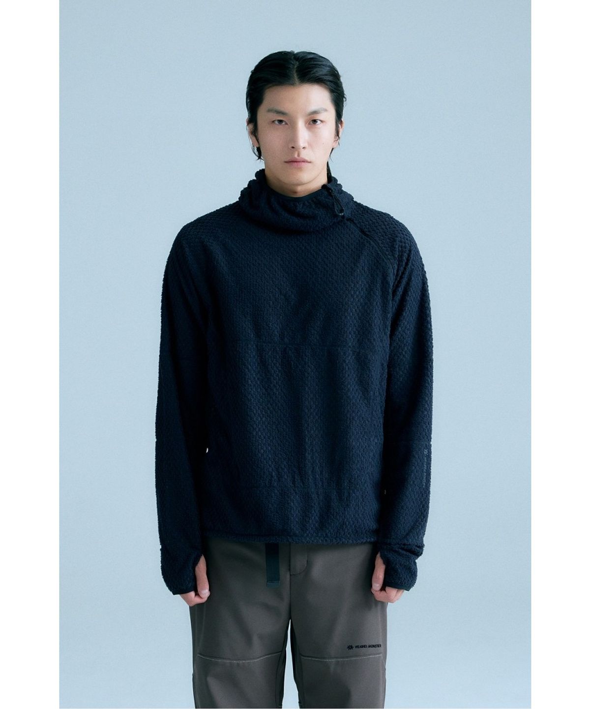 코오롱스포츠(KOLON SPORT) WM 베이스레이어 후드 티 8UTBA26302DGY