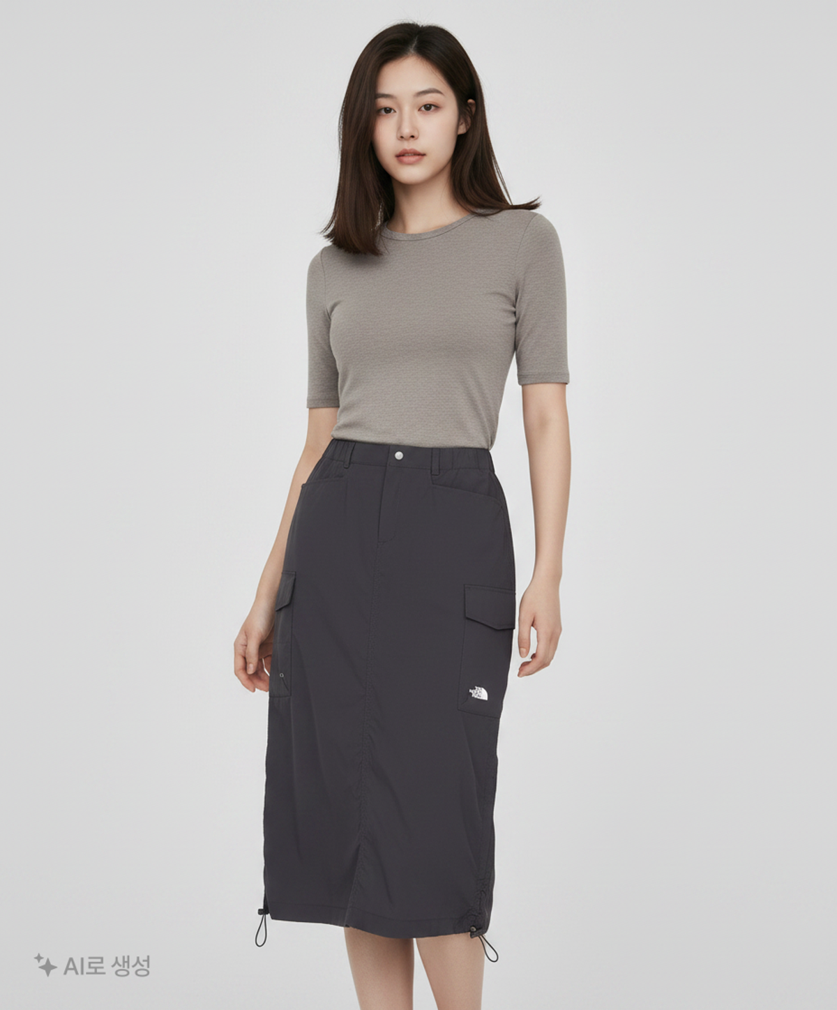 노스페이스(THE NORTH FACE) NK6NQ31J 화이트라벨 여성 브리지 스커트 75