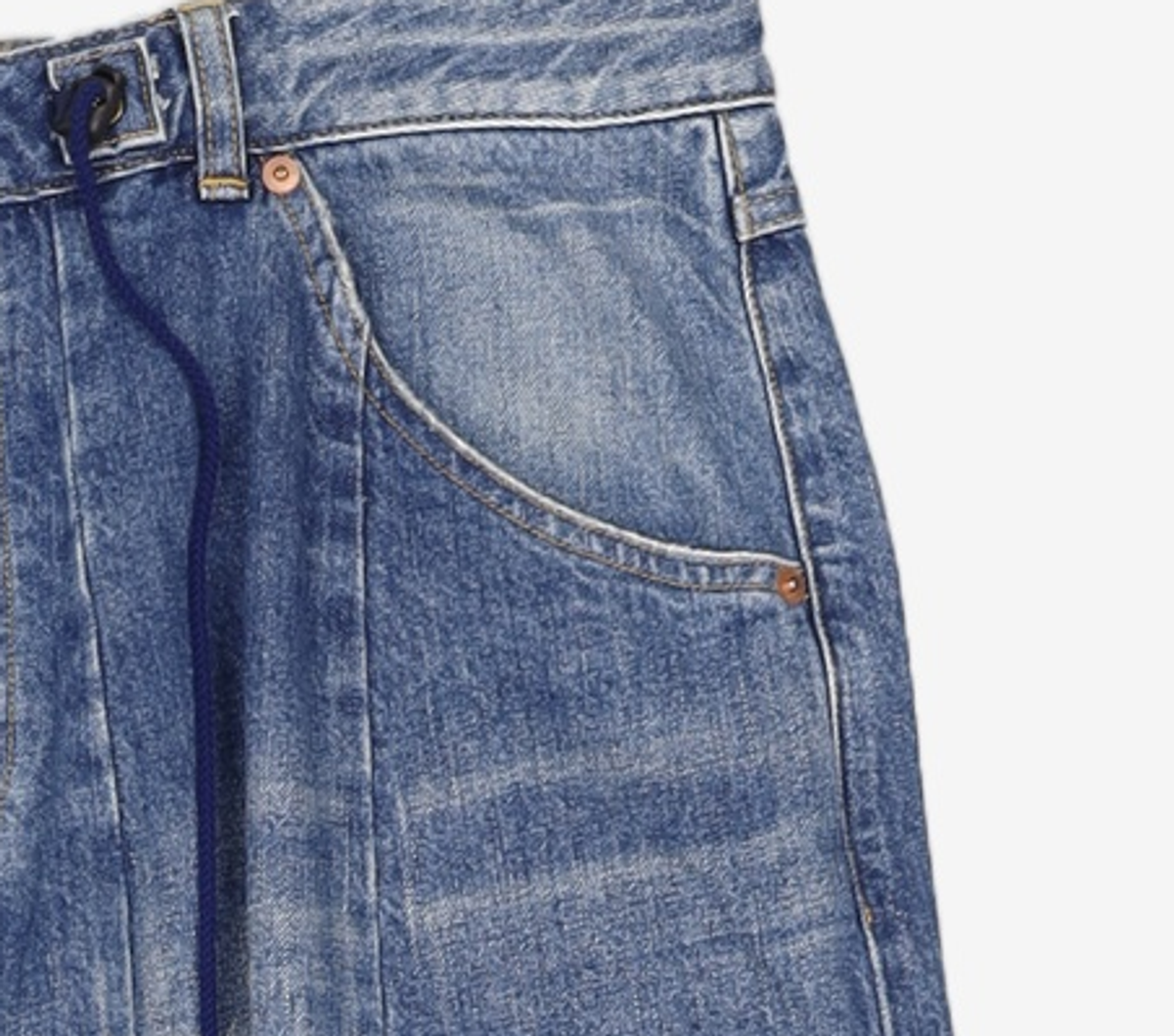 니들스(NEEDLES) 청/데님 팬츠 M