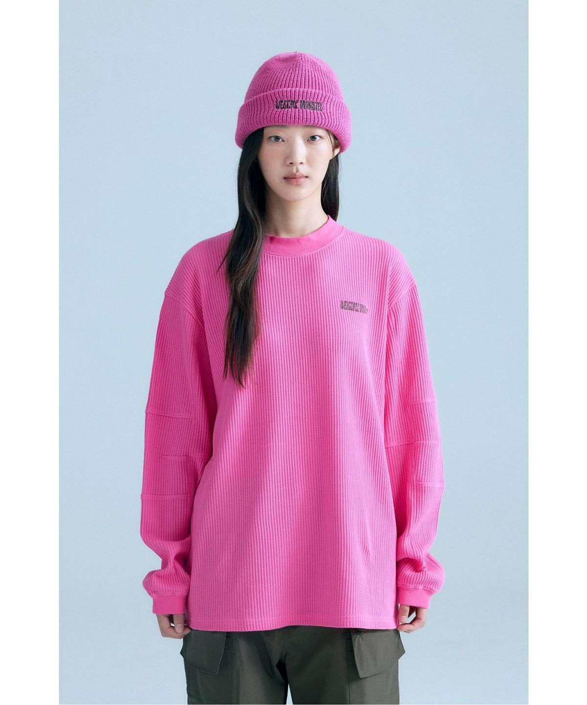 코오롱스포츠(KOLON SPORT) WM AC 로고 비니 8NRGA26301PIN