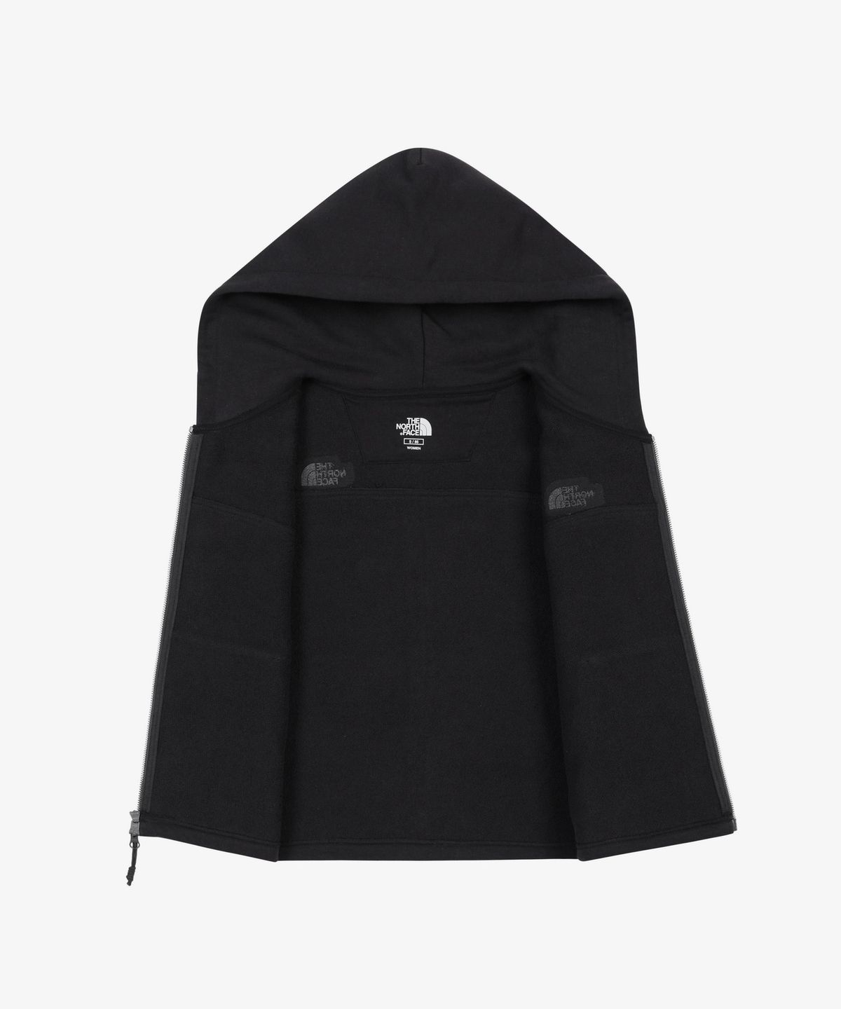 노스페이스(THE NORTH FACE) NJ5JS81K 여성 엣지라인 후드 집업 BLACK