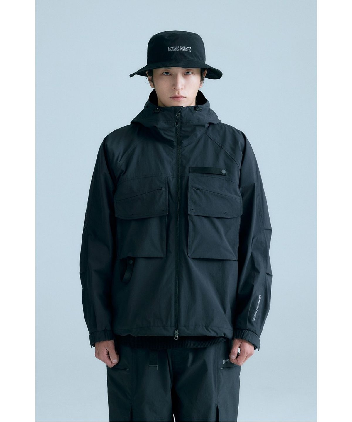 코오롱스포츠(KOLON SPORT) WM 베이직 로고 버킷 햇 8NRFA26302BLK