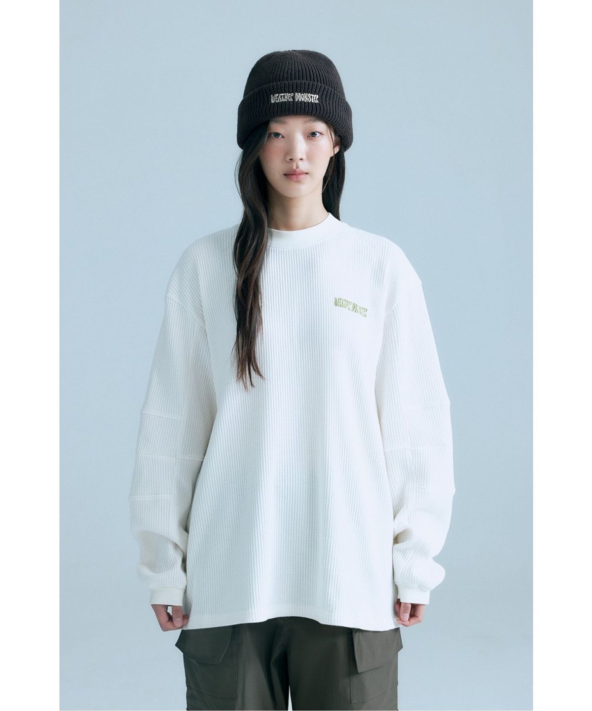 코오롱스포츠(KOLON SPORT) WM AC 로고 비니 8NRGA26301BRW